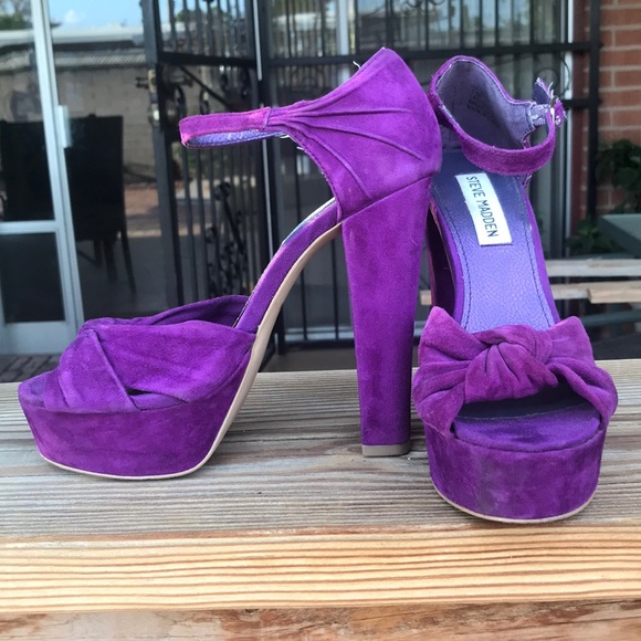 purple heels